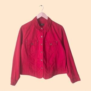 Liz Claiborne Crazy Horse Jeans Co Jacket